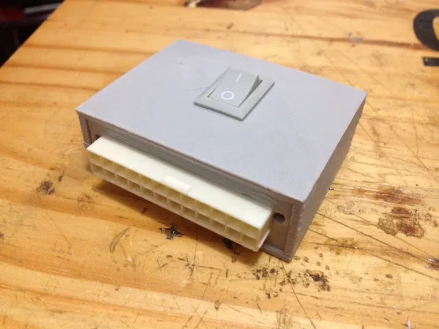 Vỏ Adapter ATX24 Kèm Công Tắc Nguồn (Power Switch ATX24 Adapter Case) - Image 1