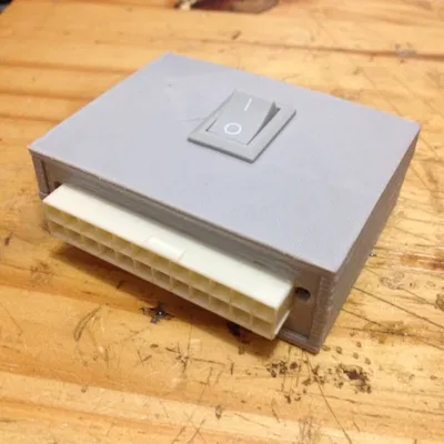 Vỏ Adapter ATX24 Kèm Công Tắc Nguồn (Power Switch ATX24 Adapter Case)