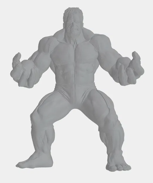 Mô hình 3D Hulk (The Incredible Hulk) - Image 2