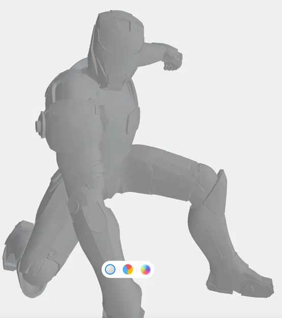 Mô hình 3D Iron Man (Marvel) - Image 2