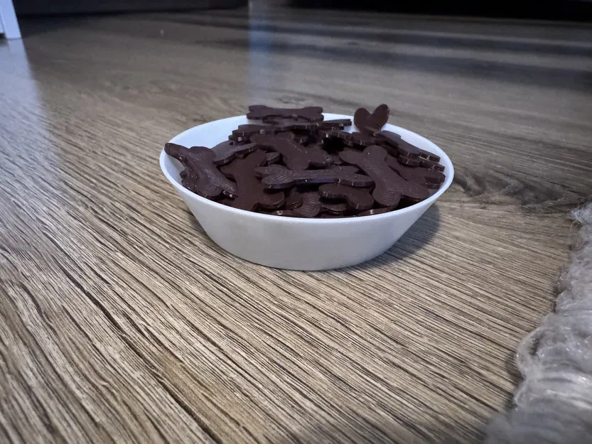 Chén ăn cho chó đồ chơi (toy dog bowl) - Image 2