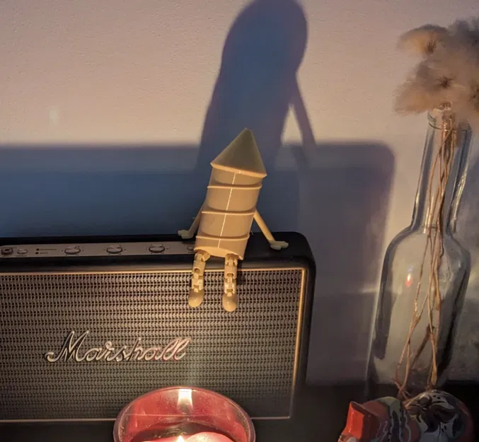 Pháo bông Chilling Rocket chân khớp nối – 20g! Có bản Mono & Multicolor - Image 2