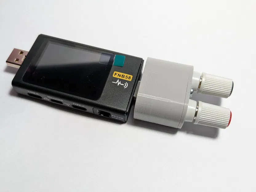 Adapter USB-A sang banana 4mm (cho Fnirsi FNB58) - Image 3
