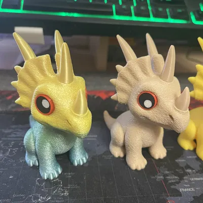 Styracosaurus Nhỏ Dễ Thương – THORNY (cartoon, noAMS)