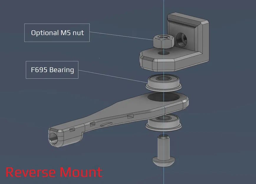 Tay dẫn ống PTFE Bowden Voron và hỗ trợ cáp CANBUS - Image 2