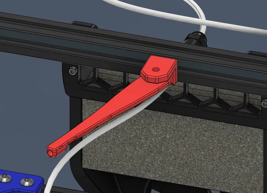 Tay dẫn ống PTFE Bowden Voron và hỗ trợ cáp CANBUS - Image 4