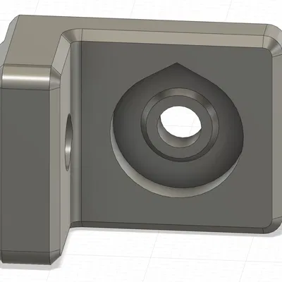 Beefy Voron PTFE bearing mount