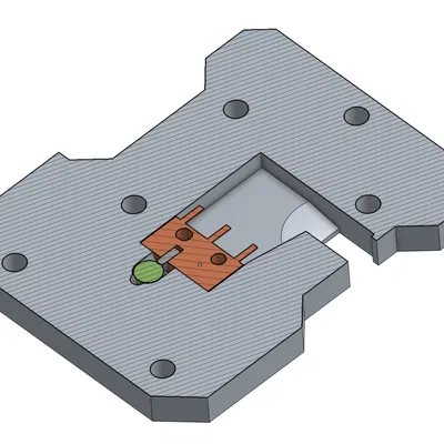 Cảm biến filament gắn toolhead EVA 3 (cơ khí, ổn định và đáng tin cậy)