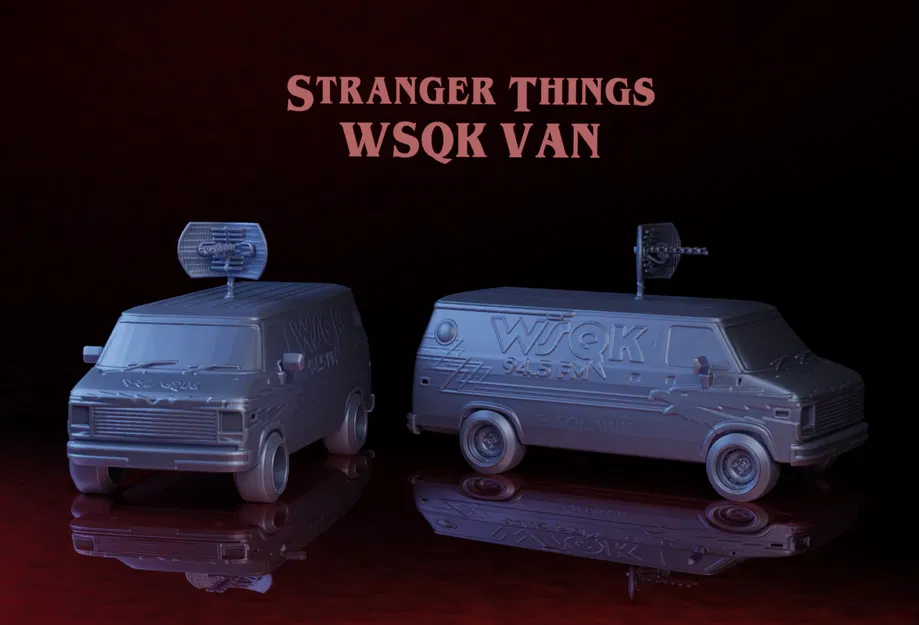 WSQK Van : Stranger Things - Image 1
