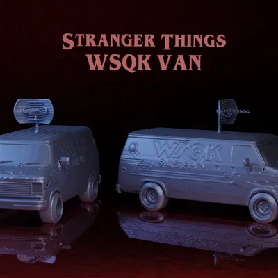 WSQK Van : Stranger Things