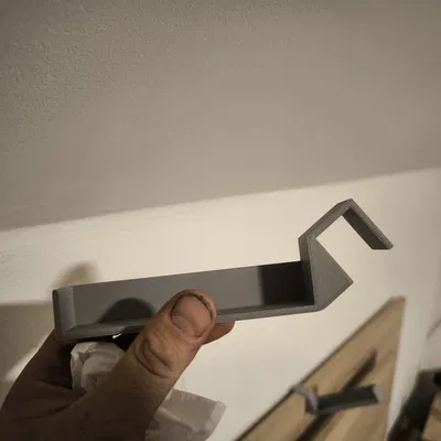 Giá đỡ hộp khăn giấy gắn lên khung giường (22mm)