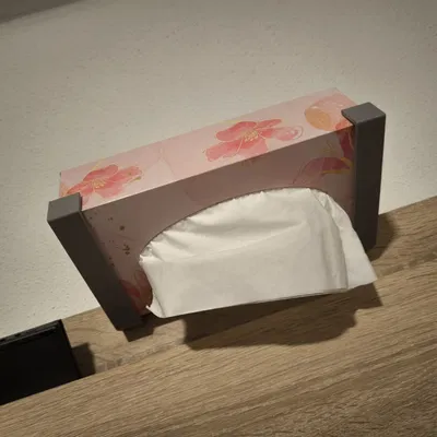 Giá đỡ hộp khăn giấy gắn lên khung giường (22mm)