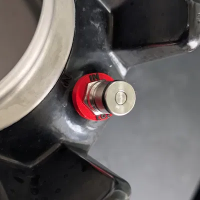 Dấu nhận biết CO2 Gas Post cho Corny Keg Ball Lock (Cornelius)