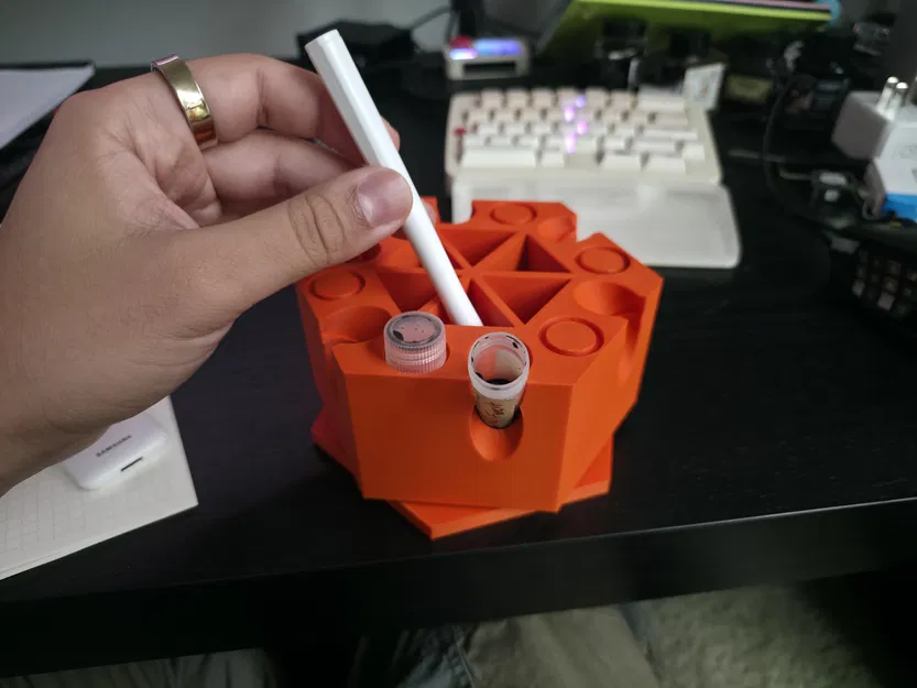 Carousel mẫu lọ mực (Ink Vial Sample Carousel) - Image 2