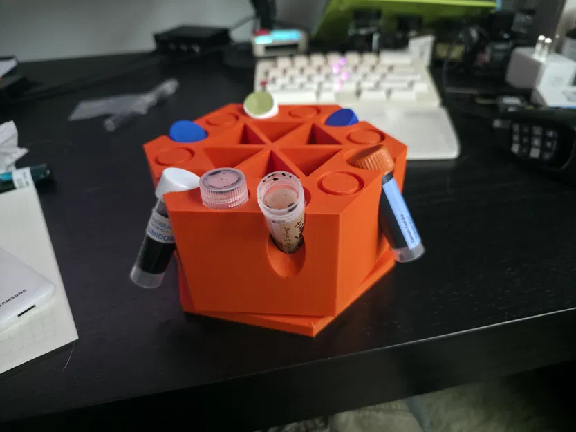 Carousel mẫu lọ mực (Ink Vial Sample Carousel) - Image 4