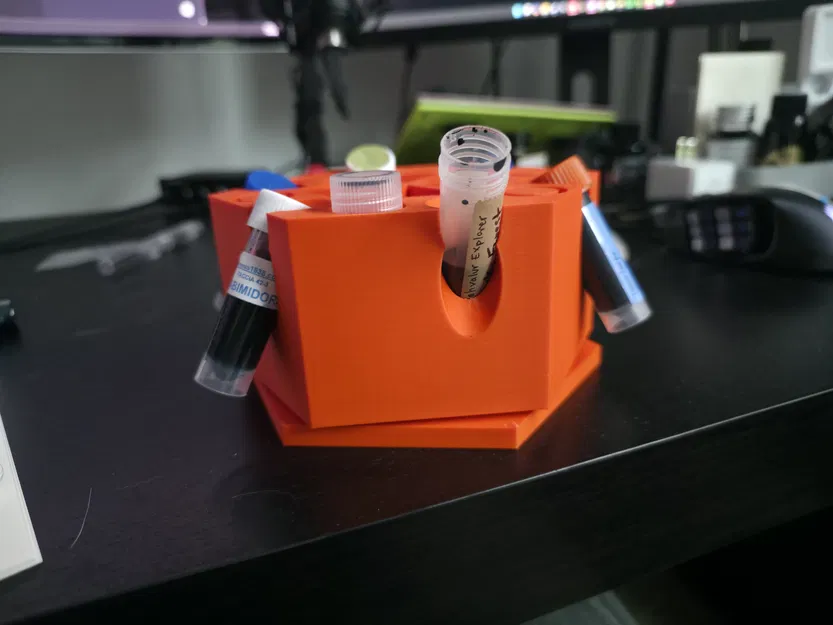 Carousel mẫu lọ mực (Ink Vial Sample Carousel) - Image 5