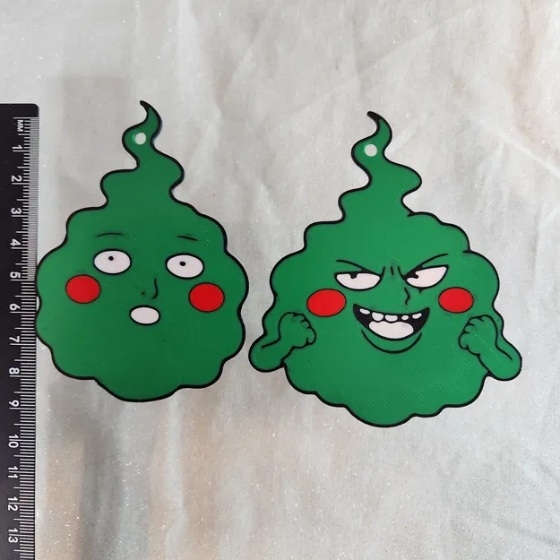 Móc khóa Dimple (Ekubo) – Mob Psycho 100 Anime - Image 5