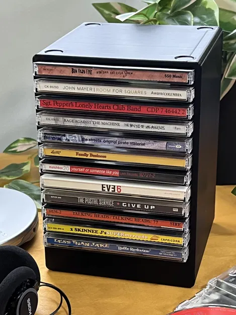 Giá CD (CD Rack) in 3D xếp chồng - Image 1