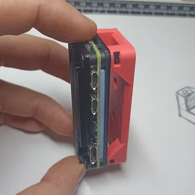 Giá đỡ khung hở cho Raspberry Pi Zero kèm passive heatsink