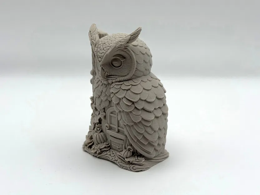 Ngôi Nhà Tiên Cú Gỗ (Wood Owl Fairy House) - Image 4