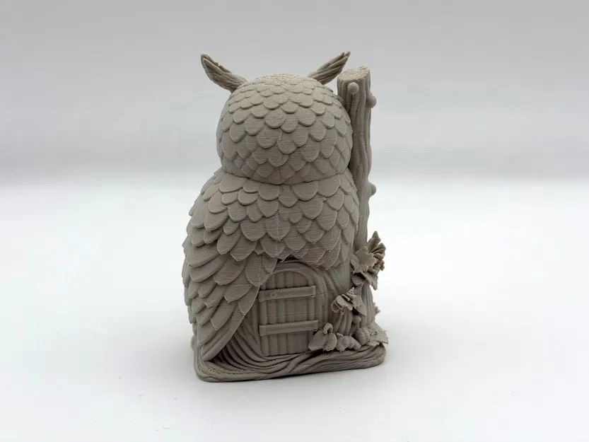 Ngôi Nhà Tiên Cú Gỗ (Wood Owl Fairy House) - Image 5