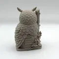 Ngôi Nhà Tiên Cú Gỗ (Wood Owl Fairy House) - Thumbnail 5