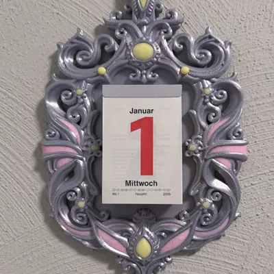 Barocker Abreißkalender – Khung lịch xé phong cách Baroque