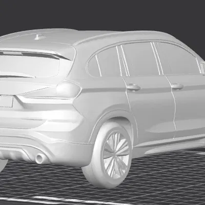 Mẫu 3D BMW X1 F48