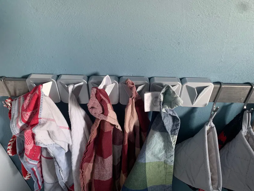 Móc treo khăn remixed cho rail IKEA KUNGSFORS - Image 3