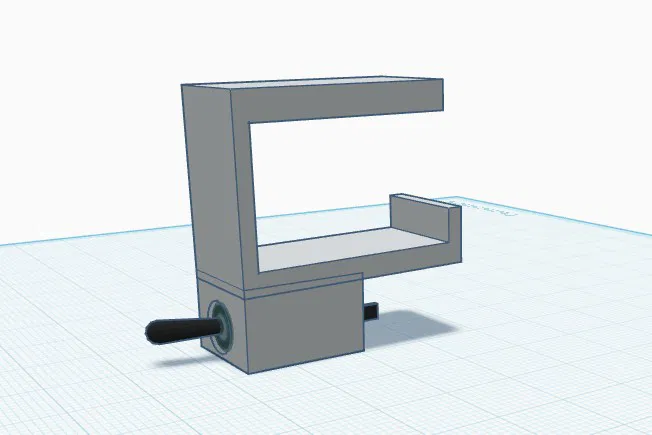 Giá đỡ LED kèm chỗ gắn công tắc - Image 1