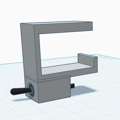 Giá đỡ LED kèm chỗ gắn công tắc