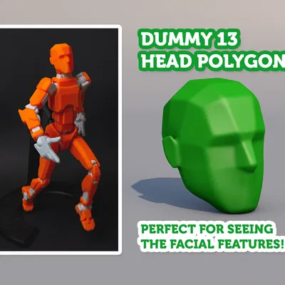 DUMMY 13 HEAD POLYGON