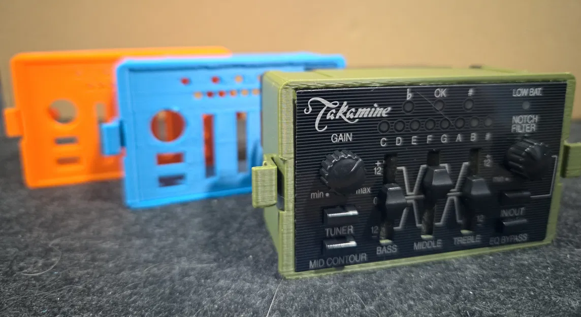 Vỏ electronics thay thế cho Takamine TK4NT Preamp - Image 1