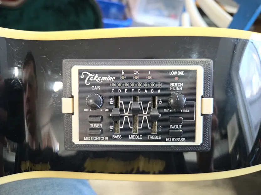 Vỏ electronics thay thế cho Takamine TK4NT Preamp - Image 2