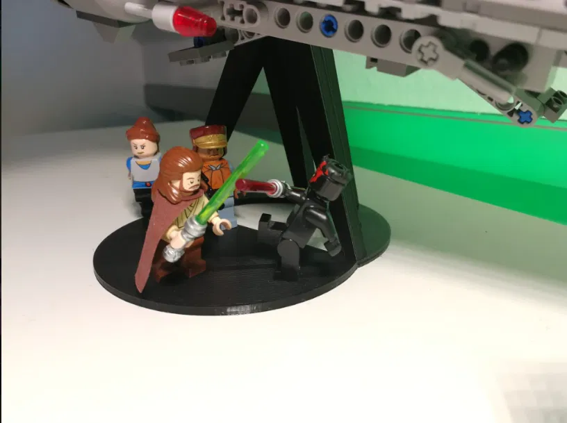 Chân đế trưng bày cho LEGO Darth Maul’s Sith Infiltrator Star Wars (Set 7961) - Image 2