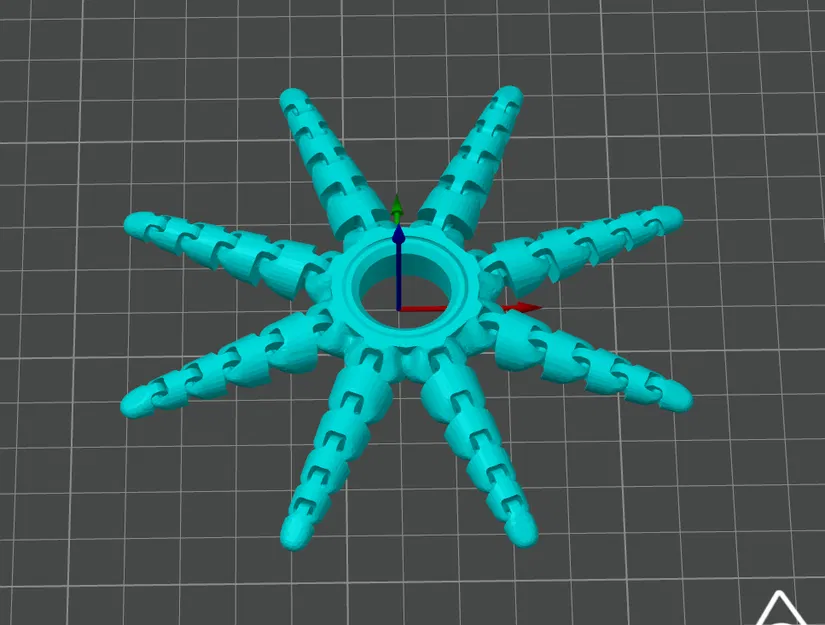 Bạch tuộc fidget spinner (octopus fidget spinner thing) - Image 1