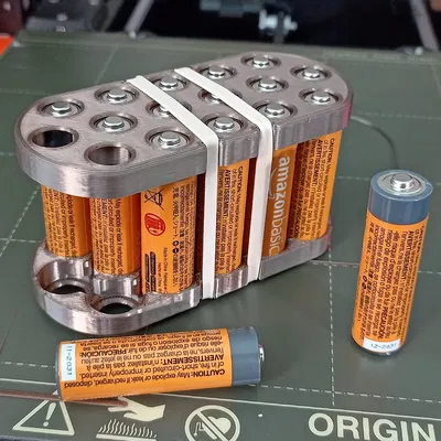 Giải pháp lưu trữ pin AA & AAA Rubberbandabble