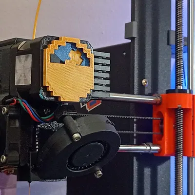 Bộ Hiển Thị Motor Extruder Đồng Hồ Minecraft (Minecraft Clock Motor Visualizer)