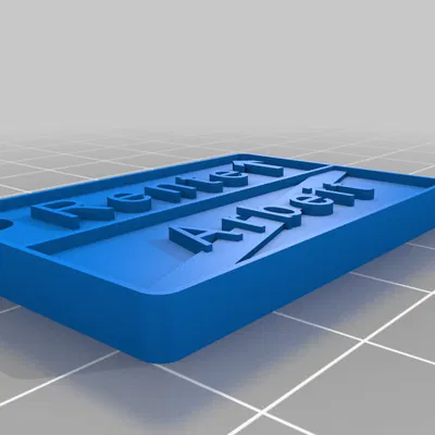 Móc khóa Rente/Arbeit (Schlüssel Anhänger)