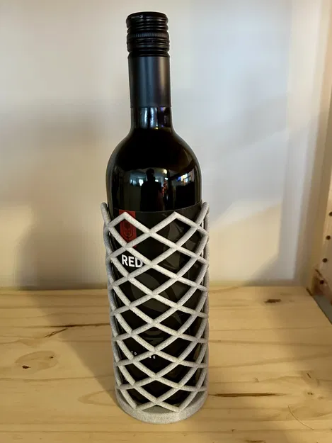 Ống bọc lưới cho chai rượu vang (Wine Bottle Net Sleeve) - Image 1
