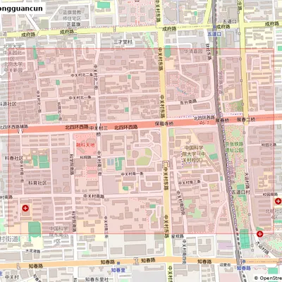 Peking, Zhongguancun, China - Mô hình thu nhỏ 3D