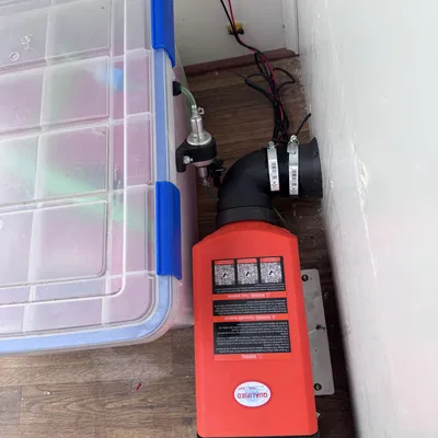 Adapter đầu hút gió (Air Inlet) cho Vevor Diesel Heater