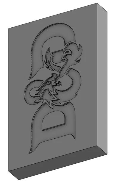 Tracker thứ tự lượt GM cho hộp xúc xắc DnD (remix) - bản có bản lề - Image 2