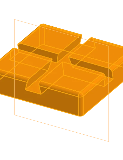 Archimedes Trammel (Bộ vẽ ellipse Archimedes) - Image 1