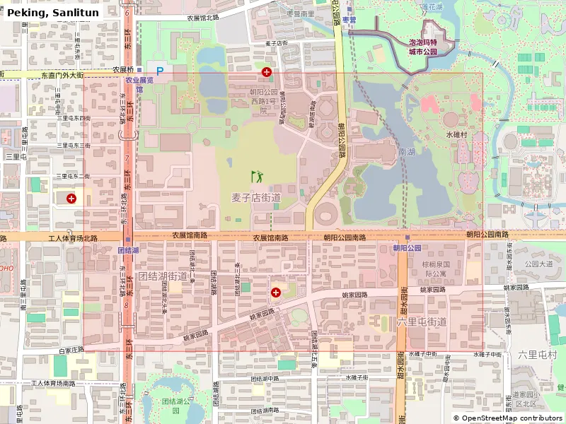 Peking, Sanlitun, China - Mô hình thu nhỏ 3D - Image 2