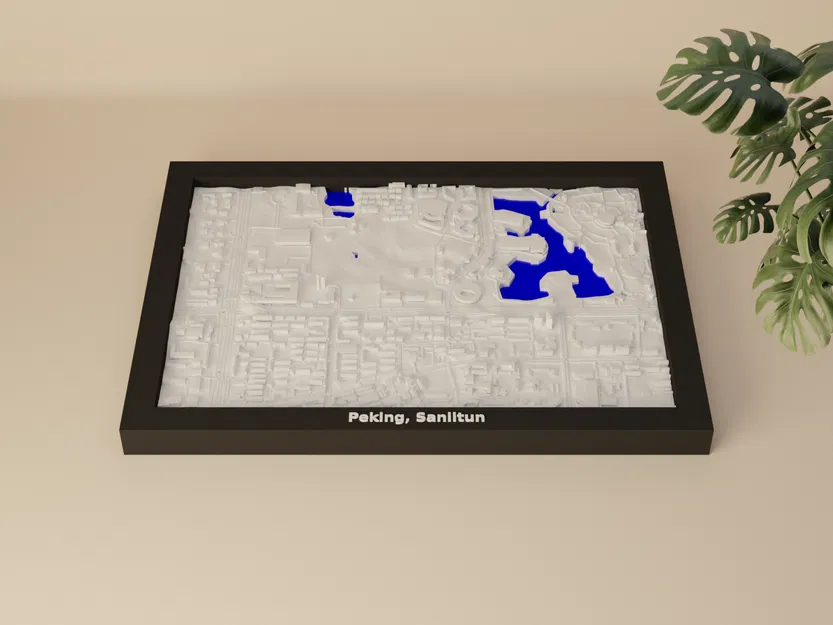Peking, Sanlitun, China - Mô hình thu nhỏ 3D - Image 3