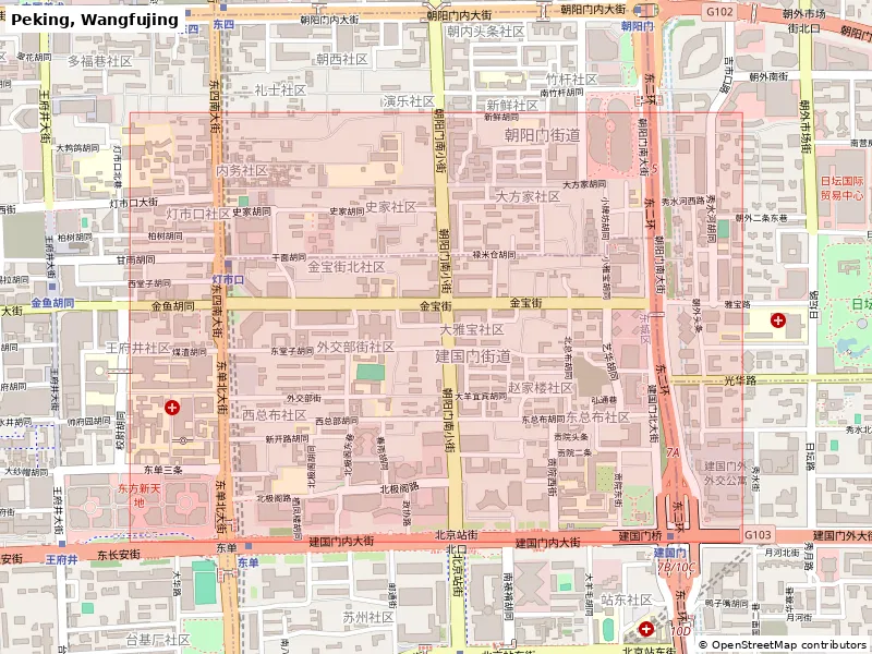 Peking, Wangfujing, China - Bản thu nhỏ 3D - Image 2