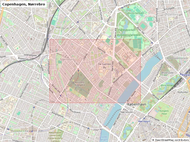 Copenhagen, Nørrebro, Đan Mạch - Mô hình 3D Miniature - Image 2