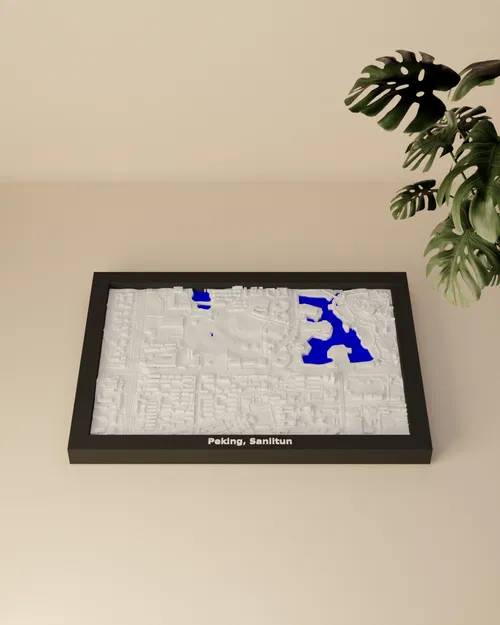 Peking, Sanlitun, China - Mô hình thu nhỏ 3D - Image 4