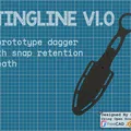 Dao găm prototype Stingline V1.0 kèm vỏ snap retention - Thumbnail 1